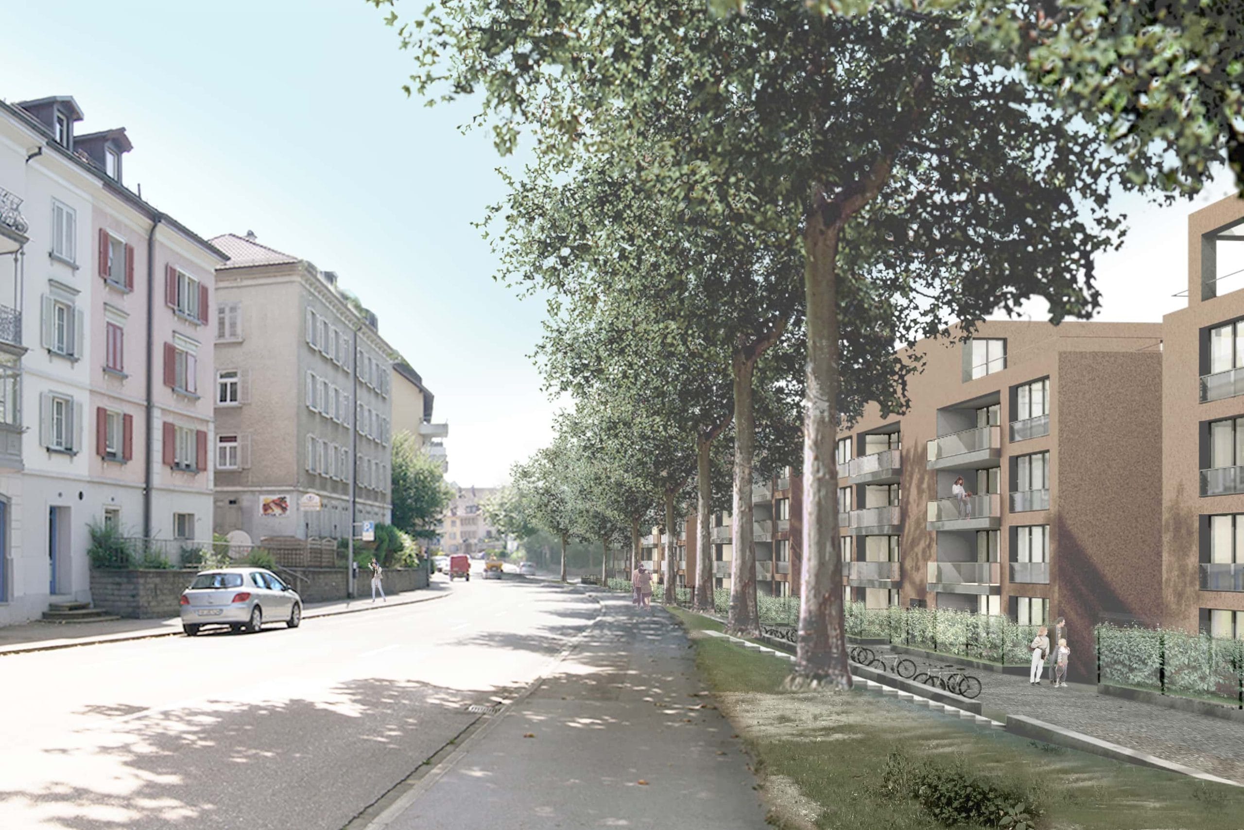 Areal Oberstrasse St.Gallen