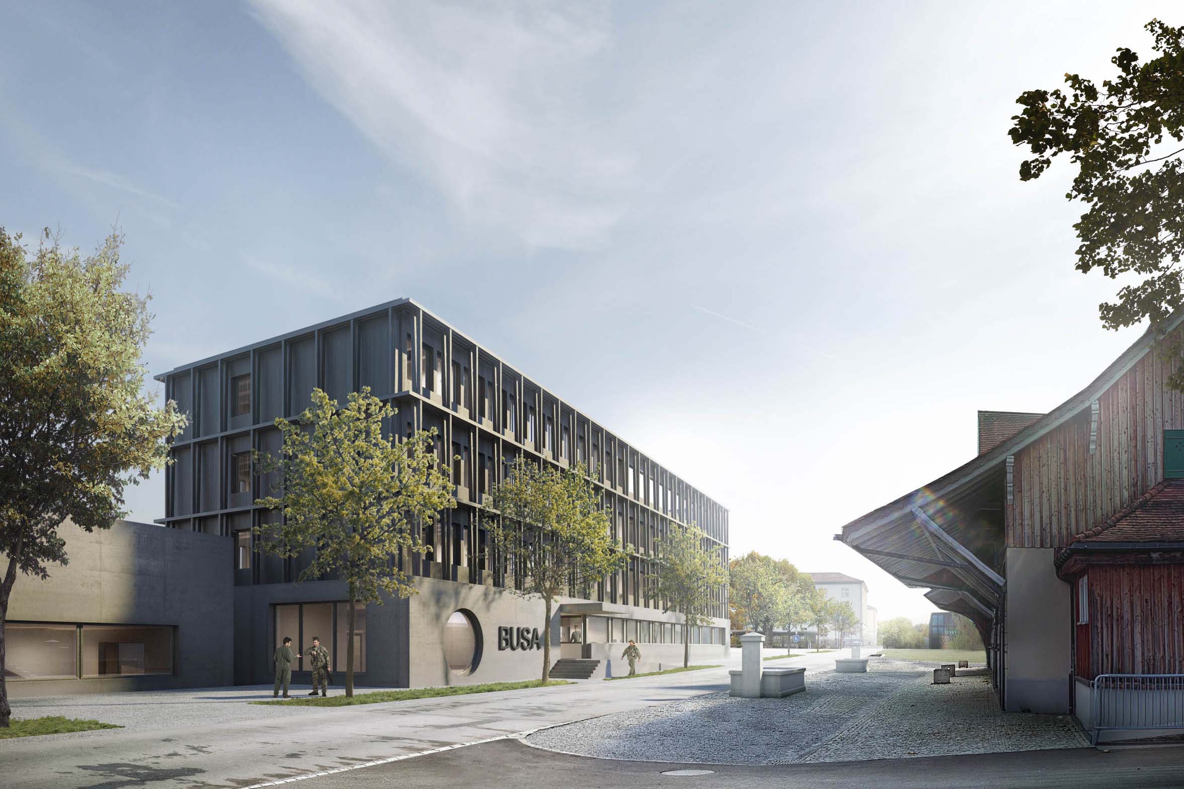 Neubau Schulgebäude BUSA Herisau